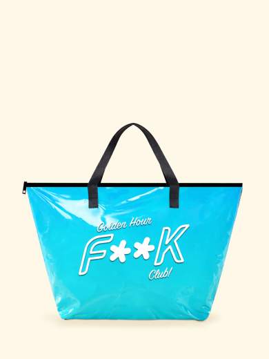 F**K Maxi beachbag   FA26-SU8905X82