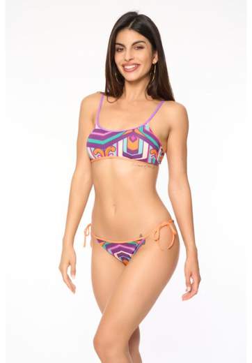MISS BIKINI BIKINI TANK TOP WITH EDGES