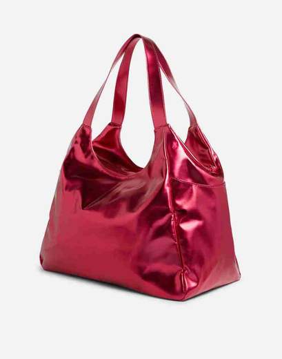 SUNDEK LAMINATED SHOPPER BAG WITH LOGO