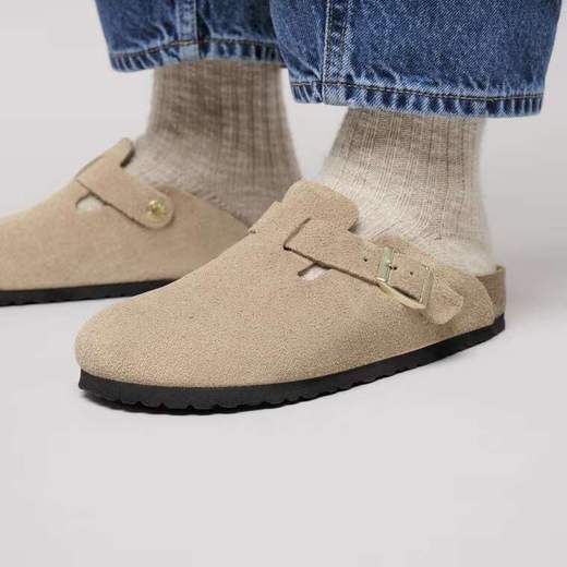 BIRKENSTOCK CIABATTE DONNA BOSTON SANDCASTLE - 1030883