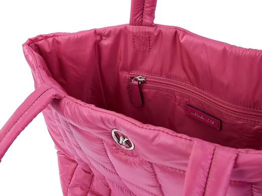 MICHAEL KORS Large Lilah Tote Bag In Quilted Recycled Polyester