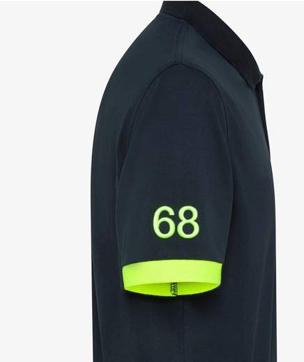 SUN 68 POLO UOMO BIG LOGO  -A36121