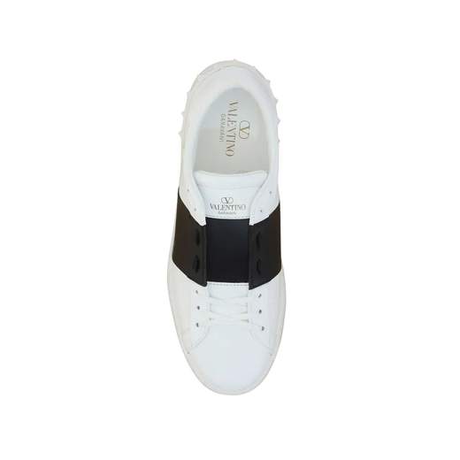 VALENTINO GARAVANI VALENTINO GARAVANI MEN VALENTINO GARAVANI WHITE LEATHER SNEAKERS