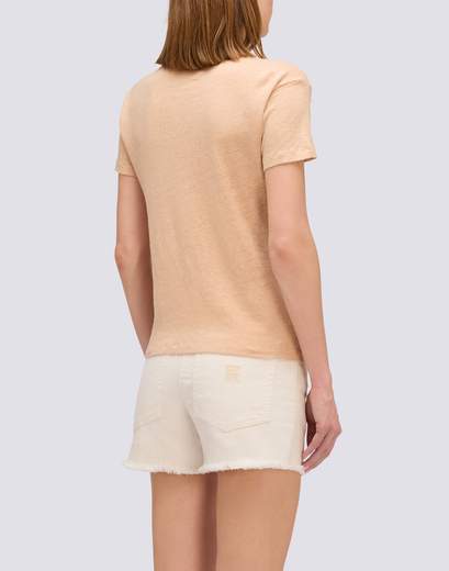 SUNDEK V-NECK T-SHIRT DONNA  -W967TELI800