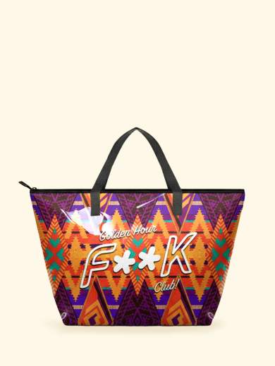 F**K Maxi beachbag   FA26-SU8905X11