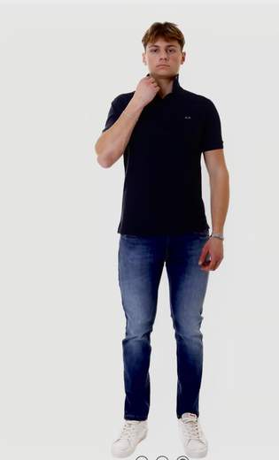 SUN 68 POLO UOMO  JERSEY  -A36133