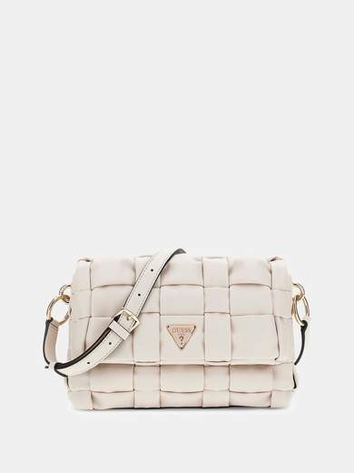 GUESS BORSA DONNA A TRACOLLA MARION INTRECCIATA  - HWWG8072190