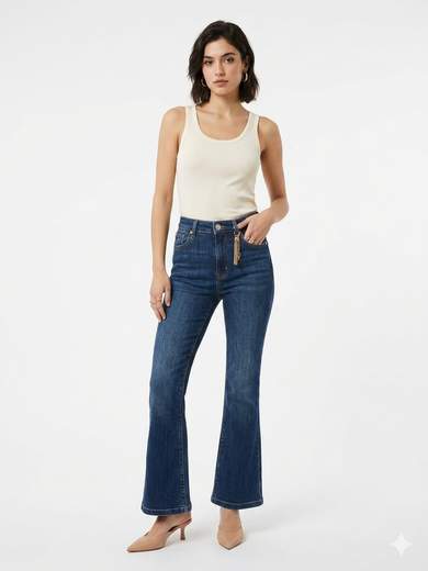 MARKUP JEANS FLARE    -MW1650011
