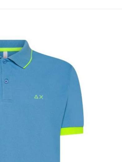 SUN 68 POLO SMALL STRIPE   -A36120