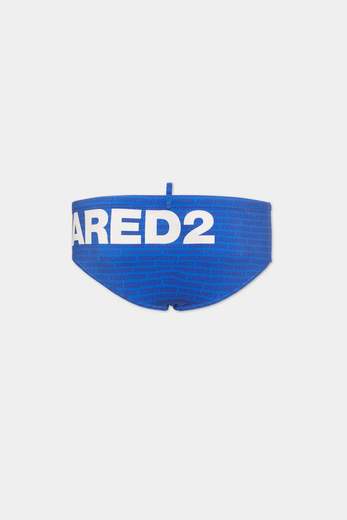 DSQUARED Costume personalizzato con logo all over