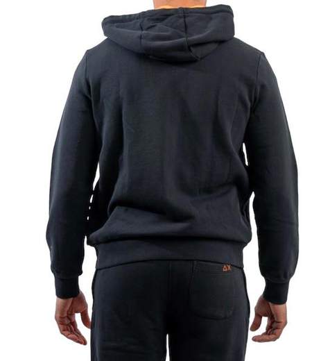 SUN 68 FELPA HOOD ZIP FLUO COTT. FL.