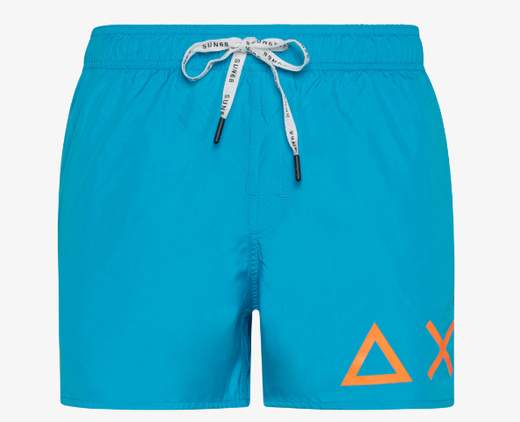 SUN 68 SWIM SHORT SOLID BIG LOGO