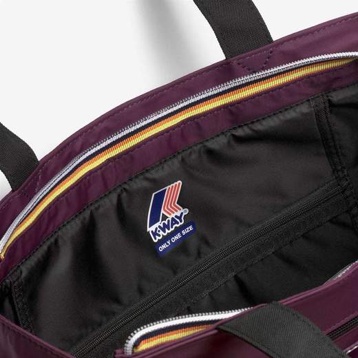 K-WAY BORSA A SPALLA ELLIANT BLACK PURE -K7116NW