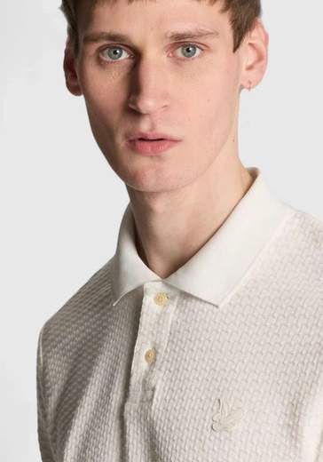 LYLE & SCOTT Popcorn Jacquard  POLO uomo  - SP2400V