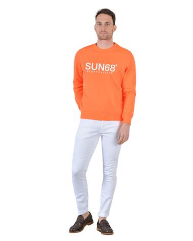 SUN 68 FELPA ROUND FLUO COTT. FL.