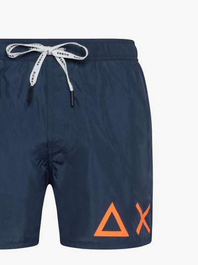 SUN 68 SWIM SHORT SOLID BIG LOGO