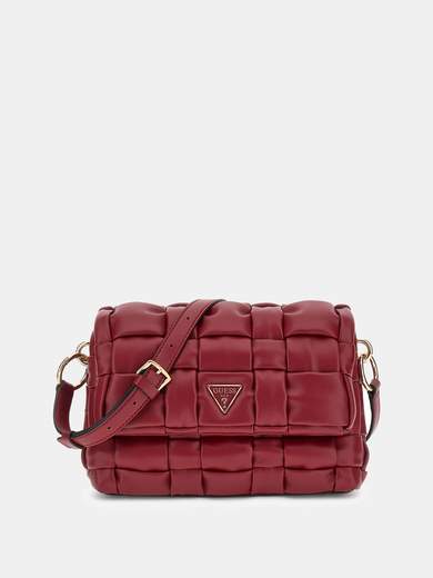 GUESS BORSA DONNA A TRACOLLA MARION INTRECCIATA  - HWWG8072190