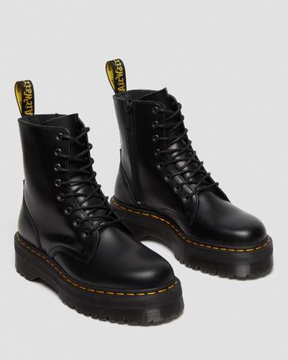 DR.MARTENS Anfibi JADON BLACK POLISHED SMOOTH