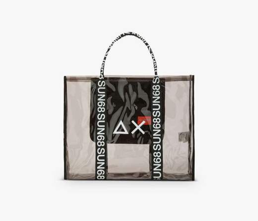 SUN 68 BORSA  A MANO DONNA TRANSPARENT BIG - X35233