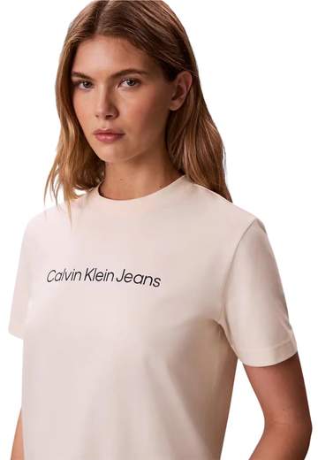 CALVIN KLEIN LOGO CLASSIC  T-SHIRT DONNA - LV047C912G