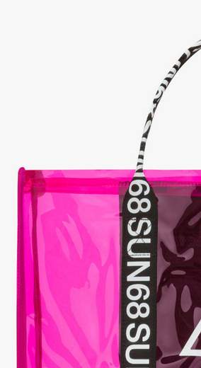 SUN 68 BORSA  A MANO DONNA TRANSPARENT BIG - X35233