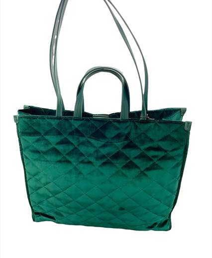 MALIPARMI BORSA SHOPPING QUILTED VEL