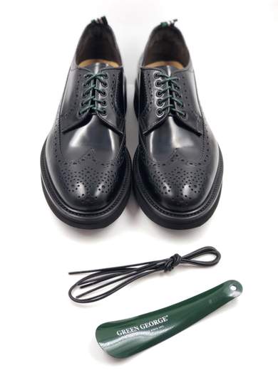GREEN GEORGE FRENCH DERBY POLISHED