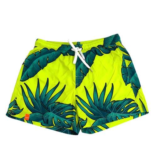 SUN 68 SWIM PANT HAWAII FLUO