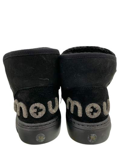MOU MOU Eskimo Sneaker Bold Glitter Logo Stivaletto