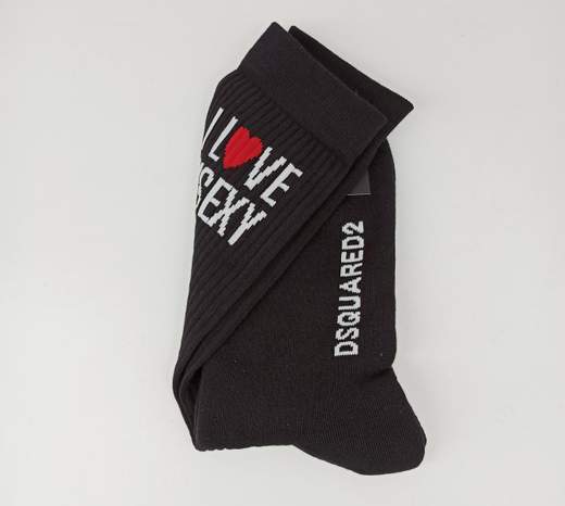 DSQUARED MID-CREW SOCKS