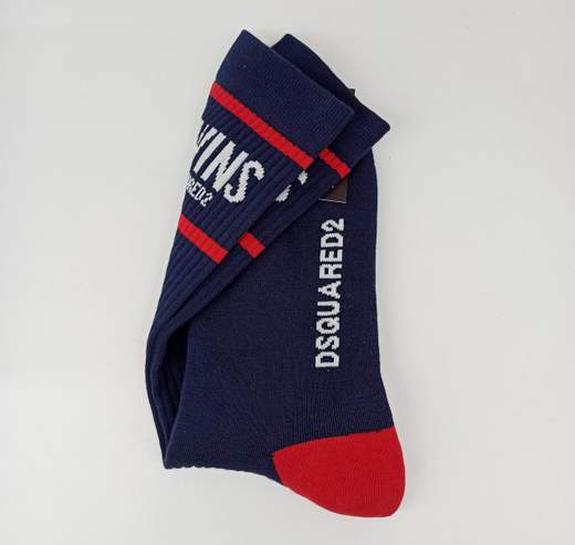 DSQUARED SOCKS MID-CREW SOCKS CO76% PA21% EA3%