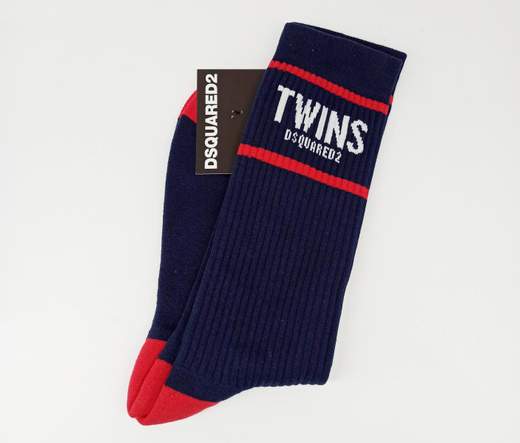 DSQUARED SOCKS MID-CREW SOCKS CO76% PA21% EA3%