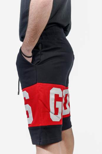 GCDS BAND LOGO SHORTS