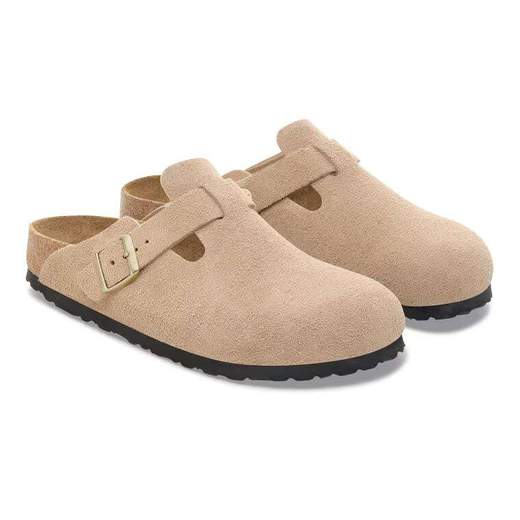 BIRKENSTOCK CIABATTE DONNA BOSTON SANDCASTLE - 1030883