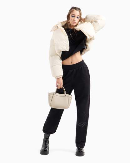 ARMANI EXCHANGE Borsa in ecopelle con dettaglio tracolla