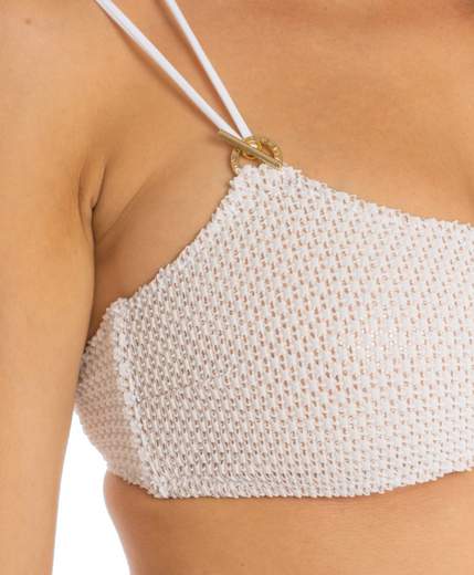 PIN-UP STARS Bikini Lamè Crochet  -PG031F