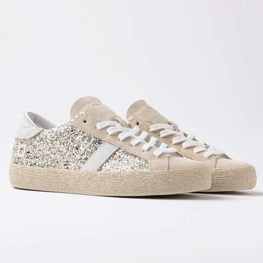 D.A.T.E. HILL LOW SNEAKERS DONNA - W431-HL-GL