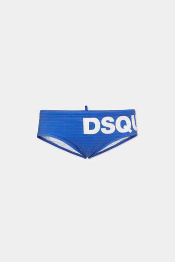 DSQUARED Costume personalizzato con logo all over