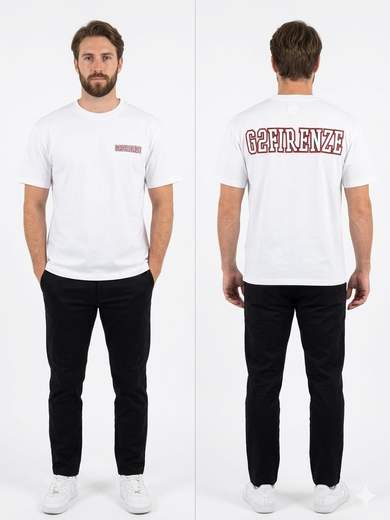 G2 FIRENZE T-SHIRT - LOGO A ONDA