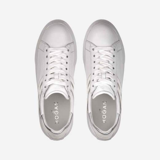 HOGAN HOGAN H365 SNEAKER BIANCO ARGENTO