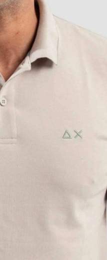 SUN 68 POLO SMALL STRIPE   -A36111