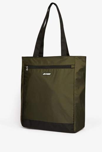 K-WAY BORSA A SPALLA ELLIANT BLACK PURE -K7116NW