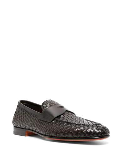 SANTONI MOCASSINI - MCNC13903LA3SWNCT65