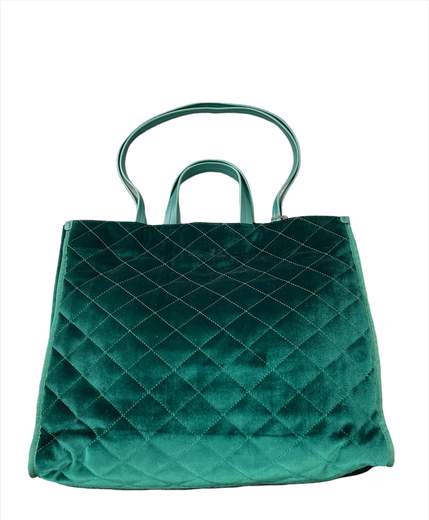 MALIPARMI BORSA SHOPPING QUILTED VEL