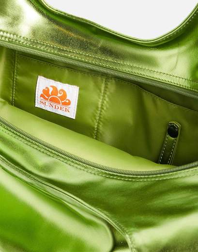 SUNDEK LAMINATED SHOPPER BAG WITH LOGO