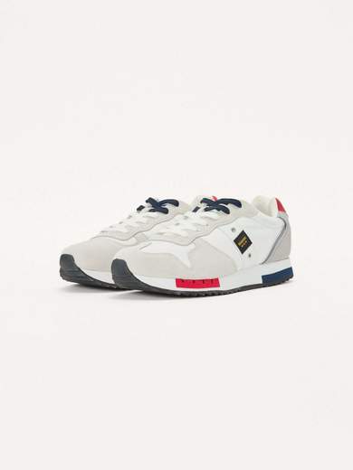 BLAUER sneakers MAN SUEDE/MESH RUNNING  -QUEENS01/MES