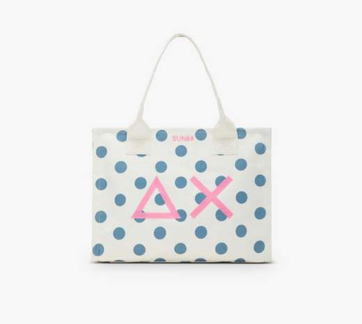 SUN 68 BORSA DONNA CANVAS PRINTED BIG  - X35227