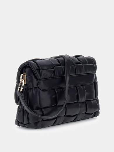 GUESS BORSA DONNA A TRACOLLA MARION INTRECCIATA  - HWWG8072190