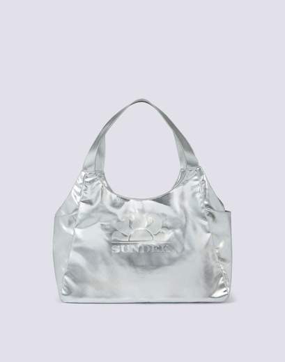 SUNDEK LAMINATED SHOPPER BAG WITH LOGO