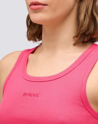 SUNDEK CROPPED TANK TOP  -W387TTCR500